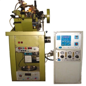 Deluxe chain making machine with plasma welding system