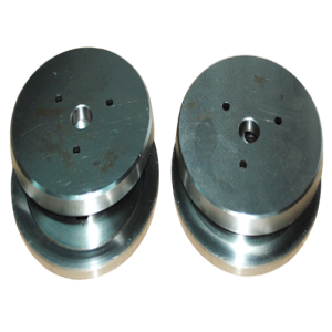 Plate for diamond cutting machine